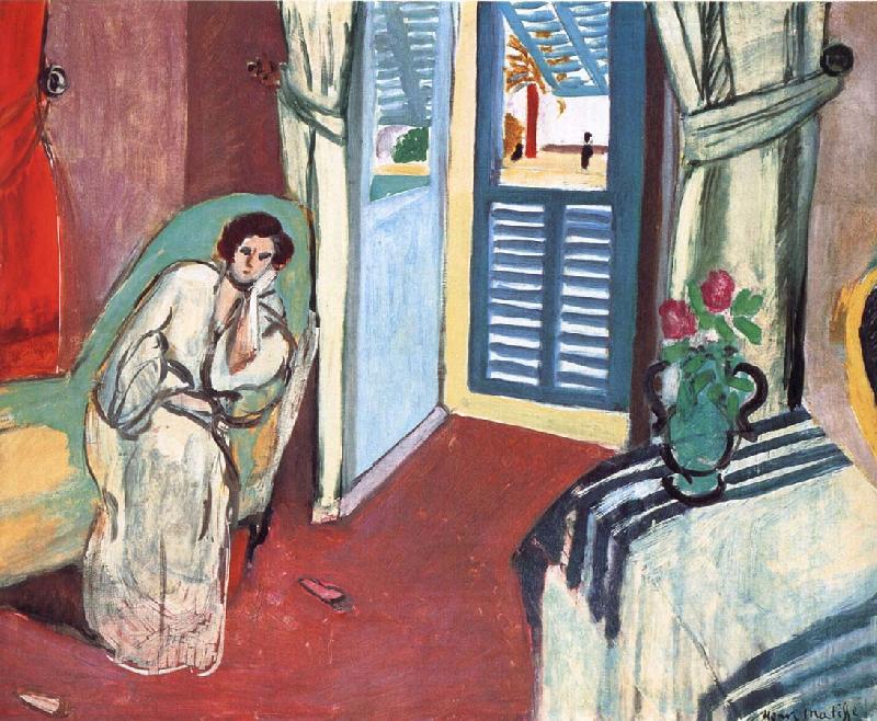 Henri Matisse Sofa woman China oil painting art